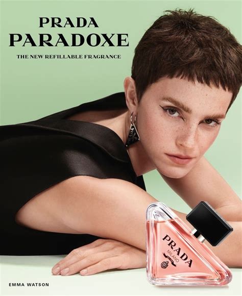 prada perfume model.